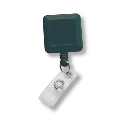Square Retractable Badge Holder