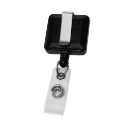 Square Retractable Badge Holder