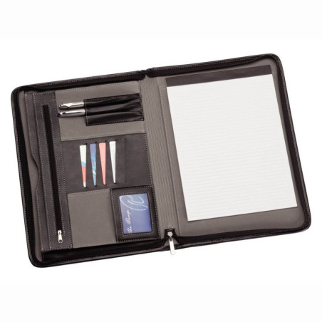 A4 Zippered Compendium