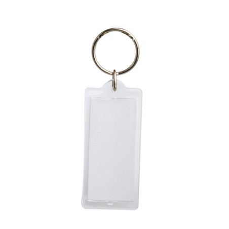 Rectangular Insert Keyring