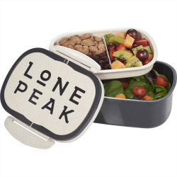 Plastic & Wheat Straw Lunch Box