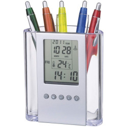 Alarm Clock and Pen Holder