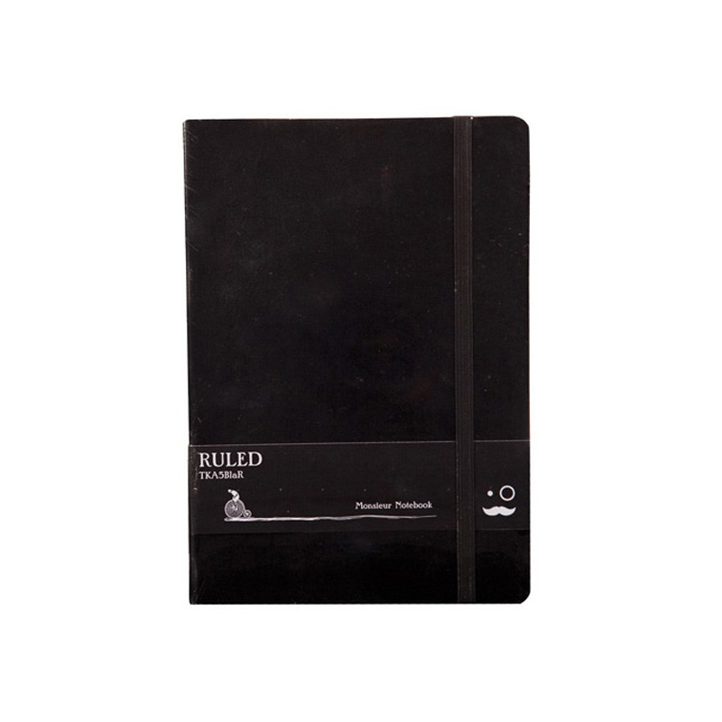 Monsieur Notebook - A5 - Ruled 90gsm Ivory