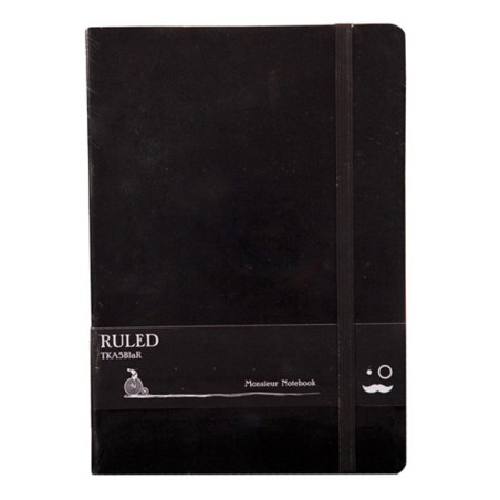 Monsieur Notebook - A5 - Ruled 90gsm Ivory