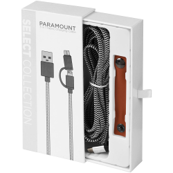 Paramount 3-in-1 Fabric Charging Cable