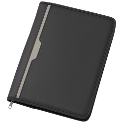 A4 Phoenix Zippered Compendium with Solar Calculator