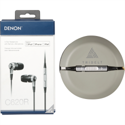 Denon AH-C620R Wired Earbuds with Music Control
