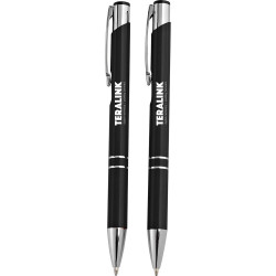 Pen set in case