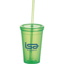 Iceberg 16-oz. Tumbler with Straw