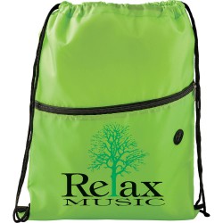 Insulated Zippered Drawstring Sportspack