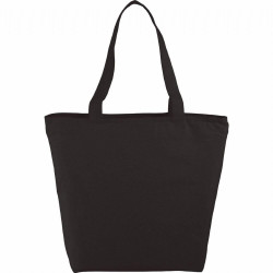 8 oz. Cotton Maine Zippered Tote