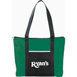 Timeline Non-Woven Zipper Business Tote