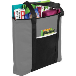 Timeline Non-Woven Zipper Business Tote