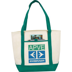 Lighthouse Non-Woven Boat Tote