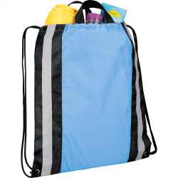 Small Reflective Drawstring Bag
