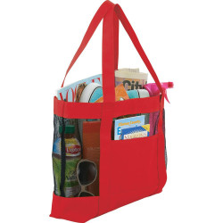 Surfside Mesh Accent Tote