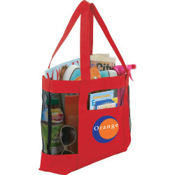 Surfside Mesh Accent Tote