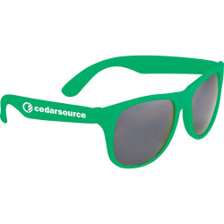 Retro Promotional Glasses - Solid