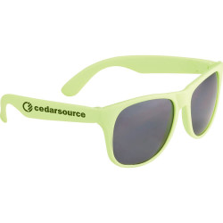 Retro Promotional Glasses - Solid