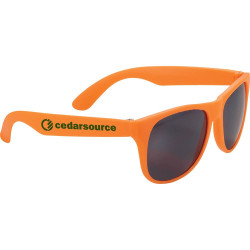 Retro Promotional Glasses - Solid