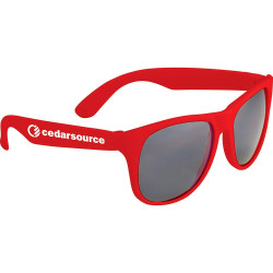 Retro Promotional Glasses - Solid