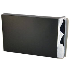 A5 Zippered Compendium with Metal Plate