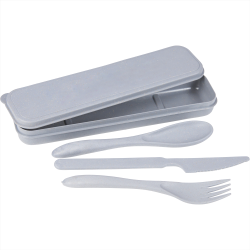 Bamboo Fiber Cutlery Set