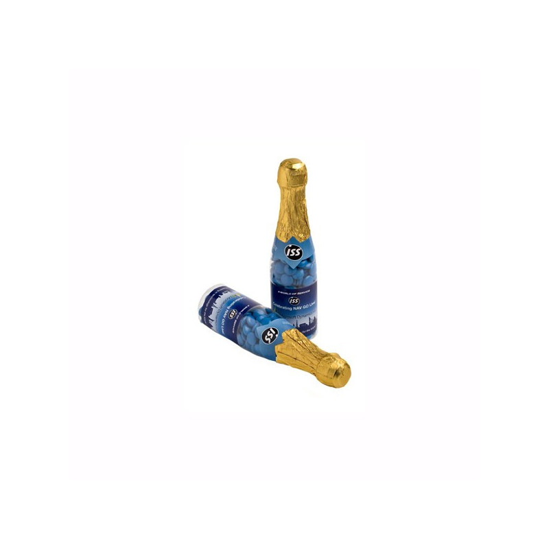 Champagne Bottle Filled with Choc Beans 220G X 1 Sticker (Mixed Colours) Champagne Bottle Filled with Choc Beans 220G X 1 Sticker (Mixed Colours)