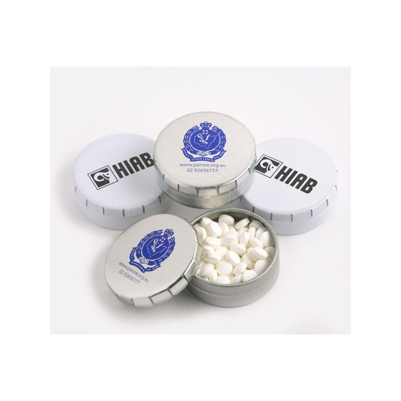 Popper Tin (White or Silver) Popper Tin (White or Silver)