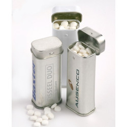 Stand Up Hinge Tin with Sugar Free Mints