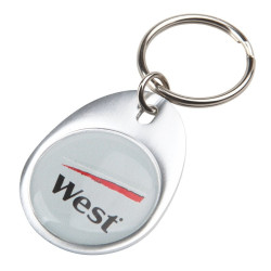 Rainbow Keyring (30mmx40mm egg)