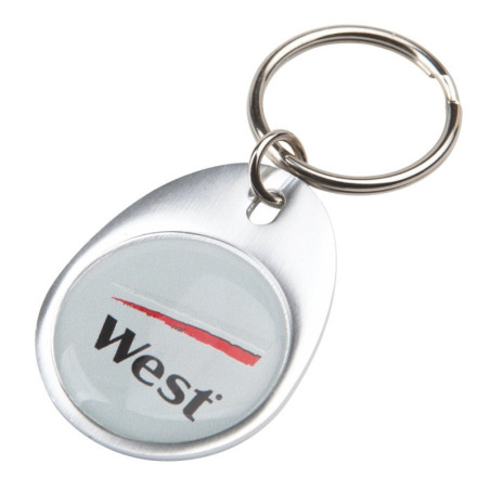 Rainbow Keyring (30mmx40mm egg)