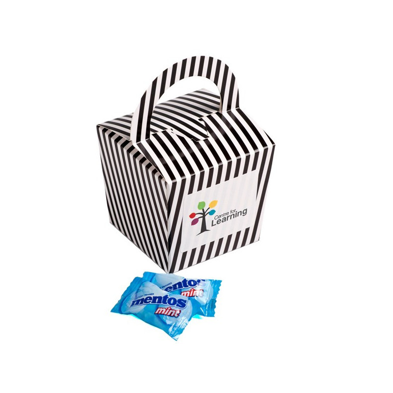 Coloured Noodle Box Filled with Mentos X26