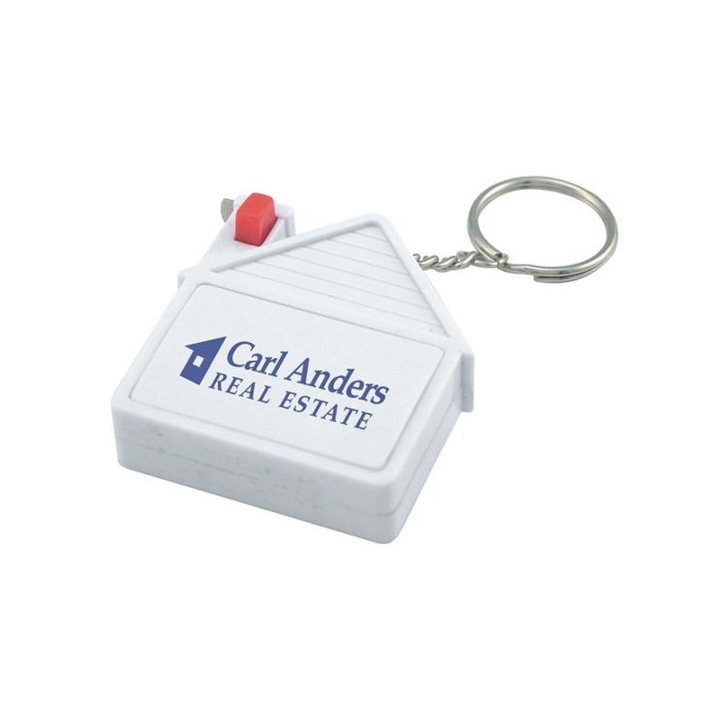 House Tape Measure Keyring