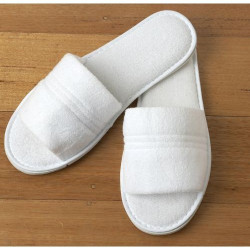 Spa Bathroom Slippers Ribbed
