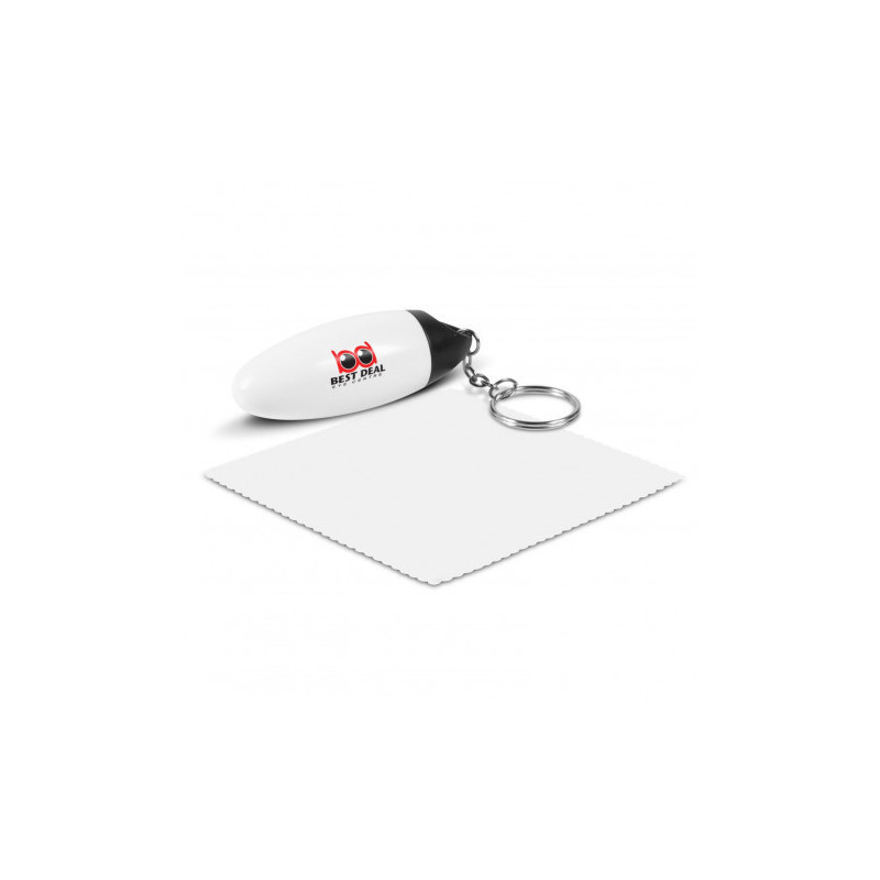 Microfibre Cloth Key Ring