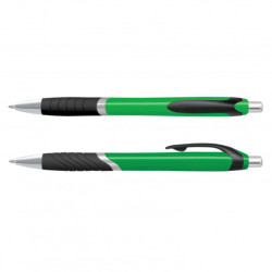 Jet Coloured Barrel Plastic Pen